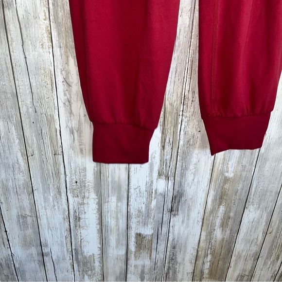 Athleta Red Ultra High Rise Elation Crop Joggers - Picture 4 of 6